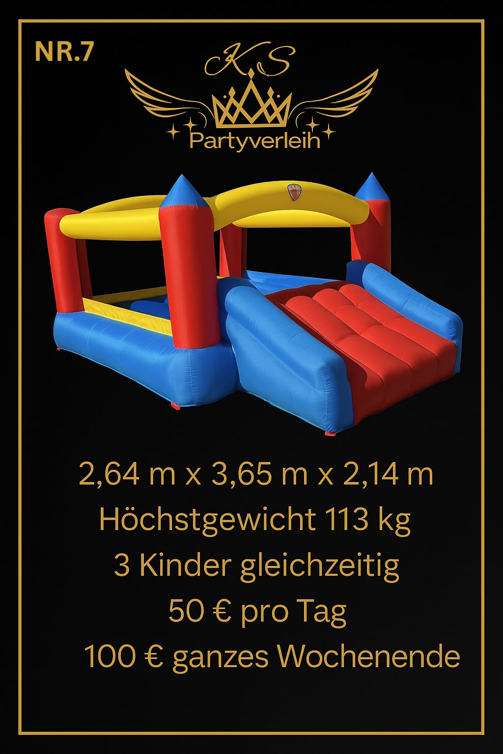 Hüpfburg Nr. 7