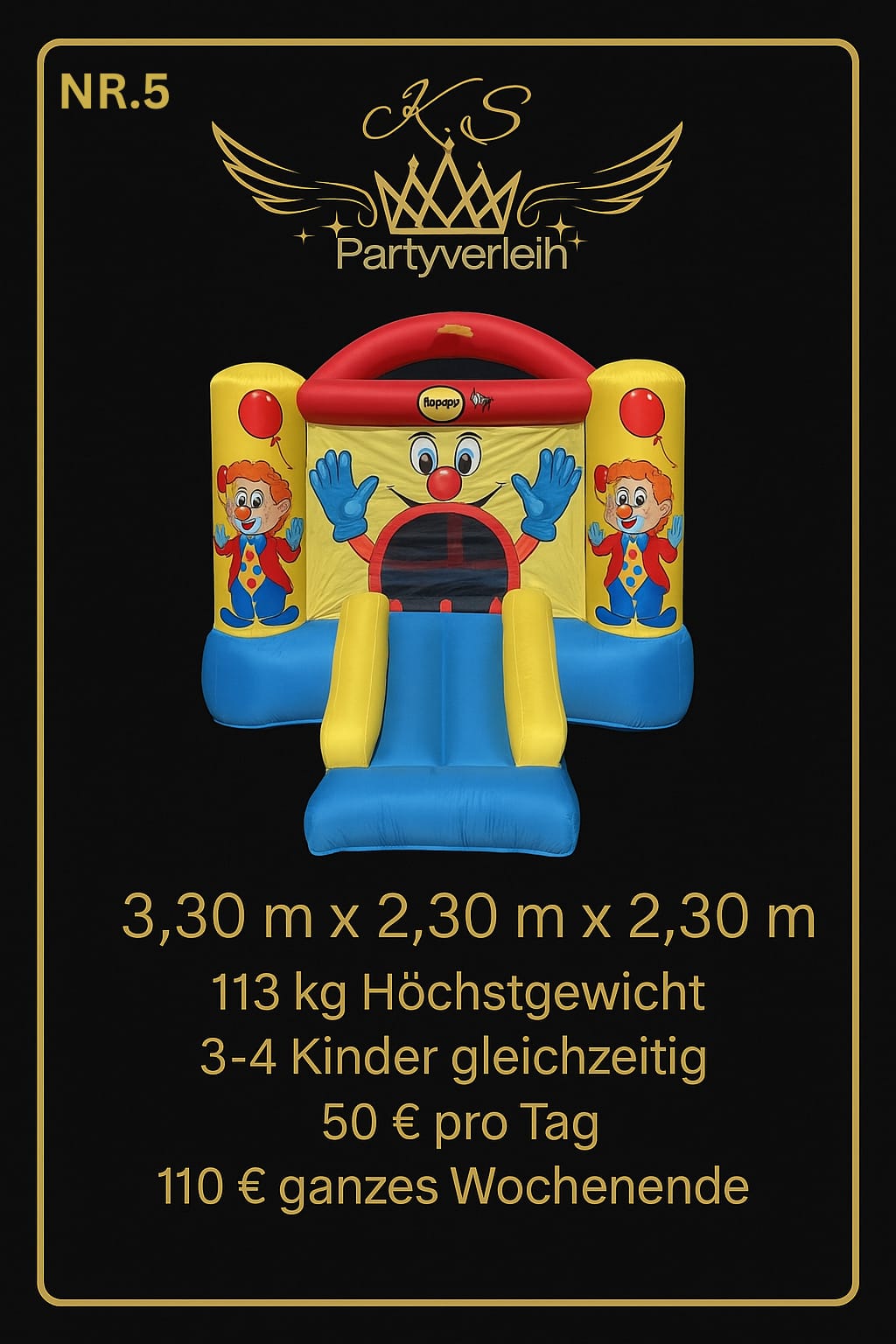 Hüpfburg Nr. 5