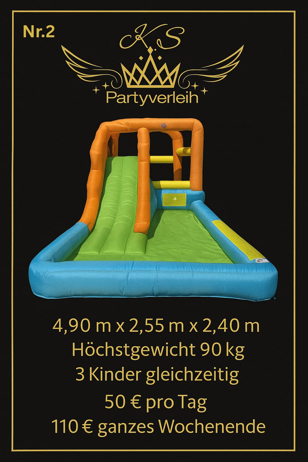 Hüpfburg Nr. 2
