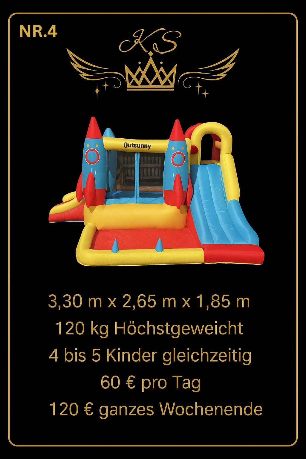 Hüpfburg Nr. 4