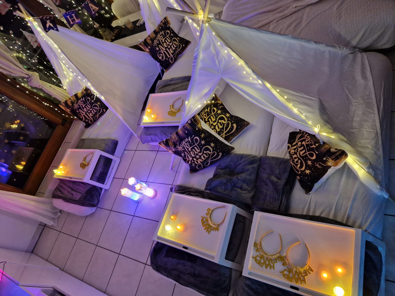 Tipi-Party Thema New Year