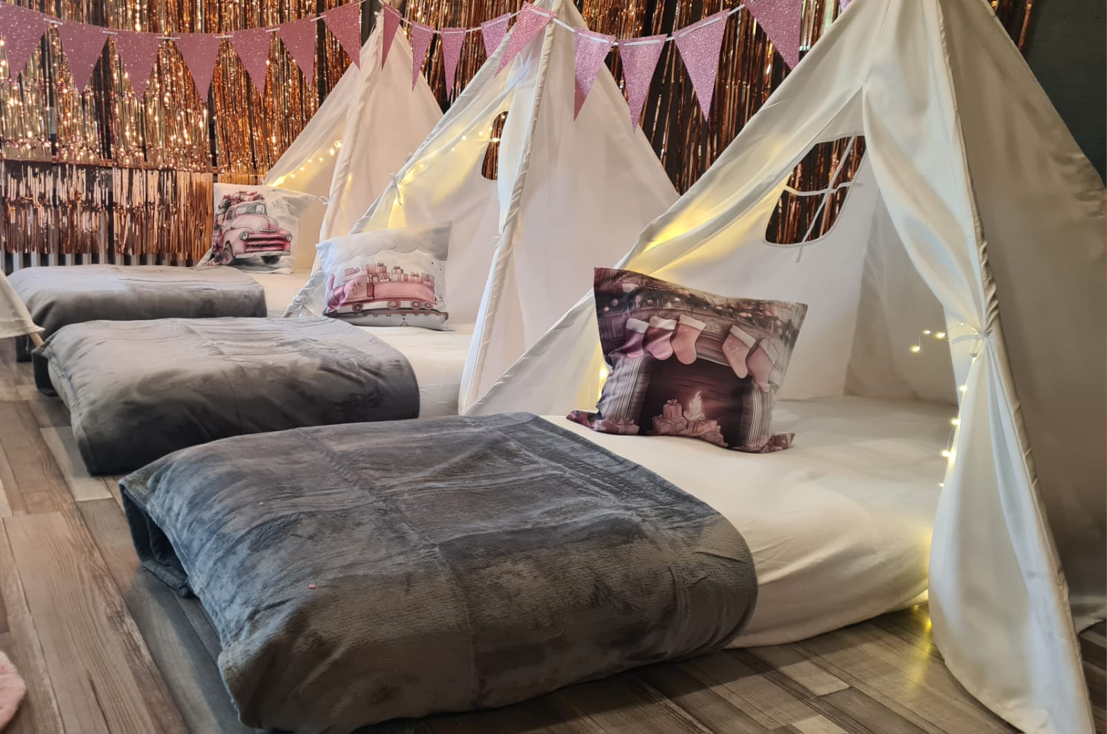 Tipi-Party Thema X-Mas